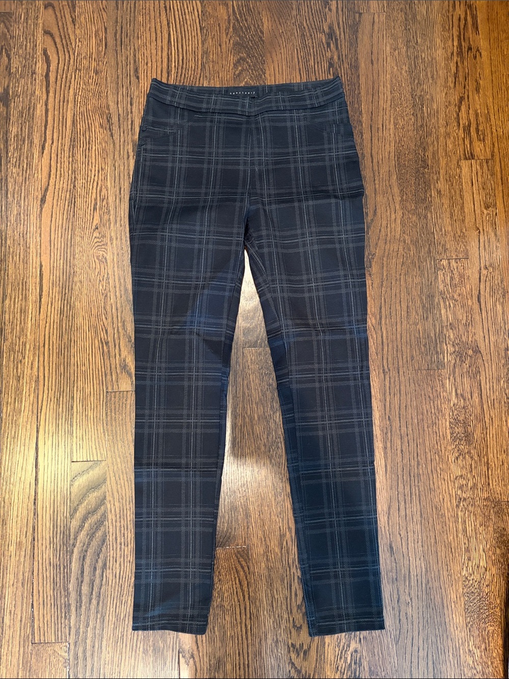 Sanctuary Plaid Stretch Pants